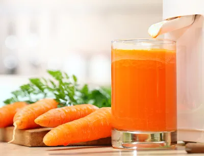 Fresh Carrot Juice