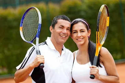 couples tennis