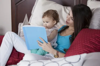 reading to baby