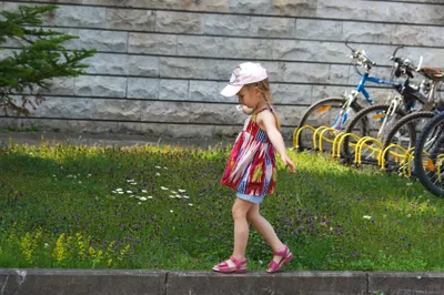 child walking