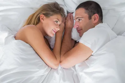 couple in bed