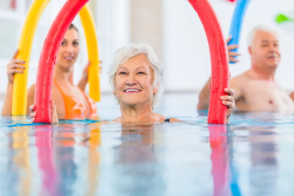 Gravity-Defying Benefits of Aqua Fit