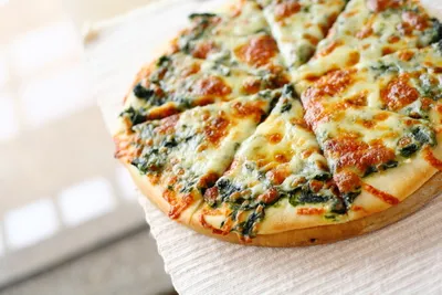 Spinach Pizza