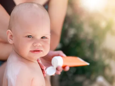 baby sunscreen