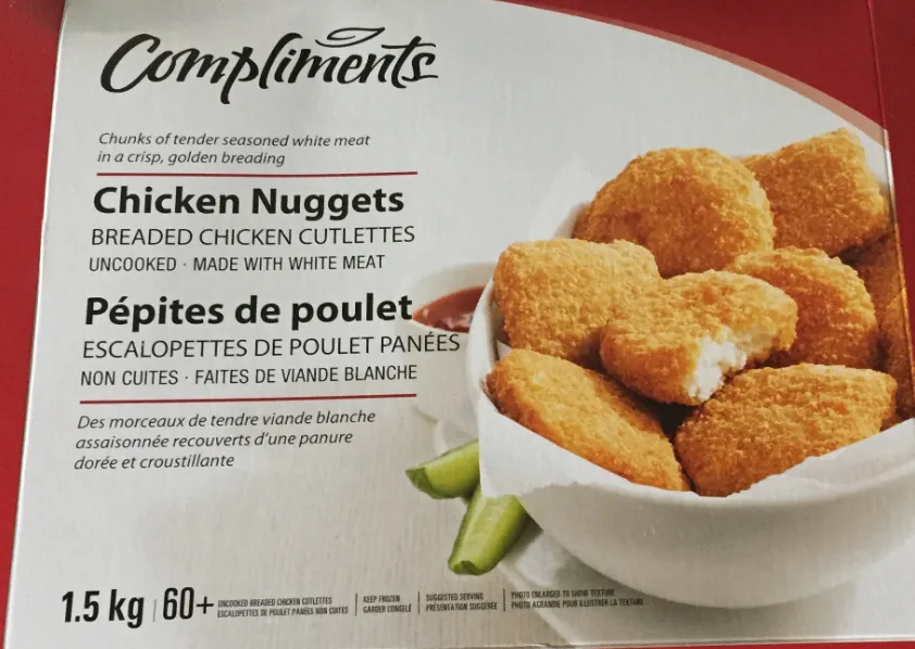 Compliments Chicken Nuggets Recall, Possible Salmonella Contamination