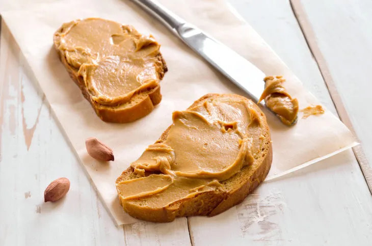 Heart healthy snack: nut butter