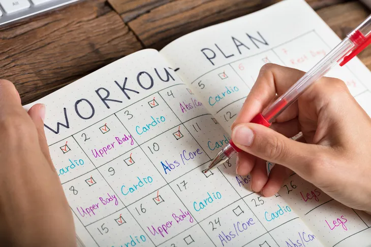 making a workout plan