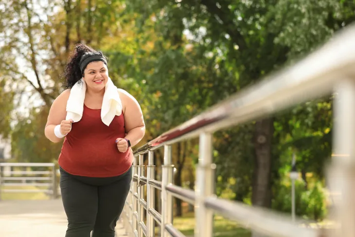 Plus Size Fitness Healthy Obese