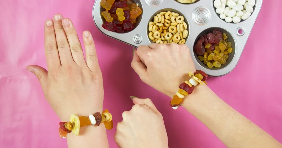 Healthy Snack Bracelet Craft