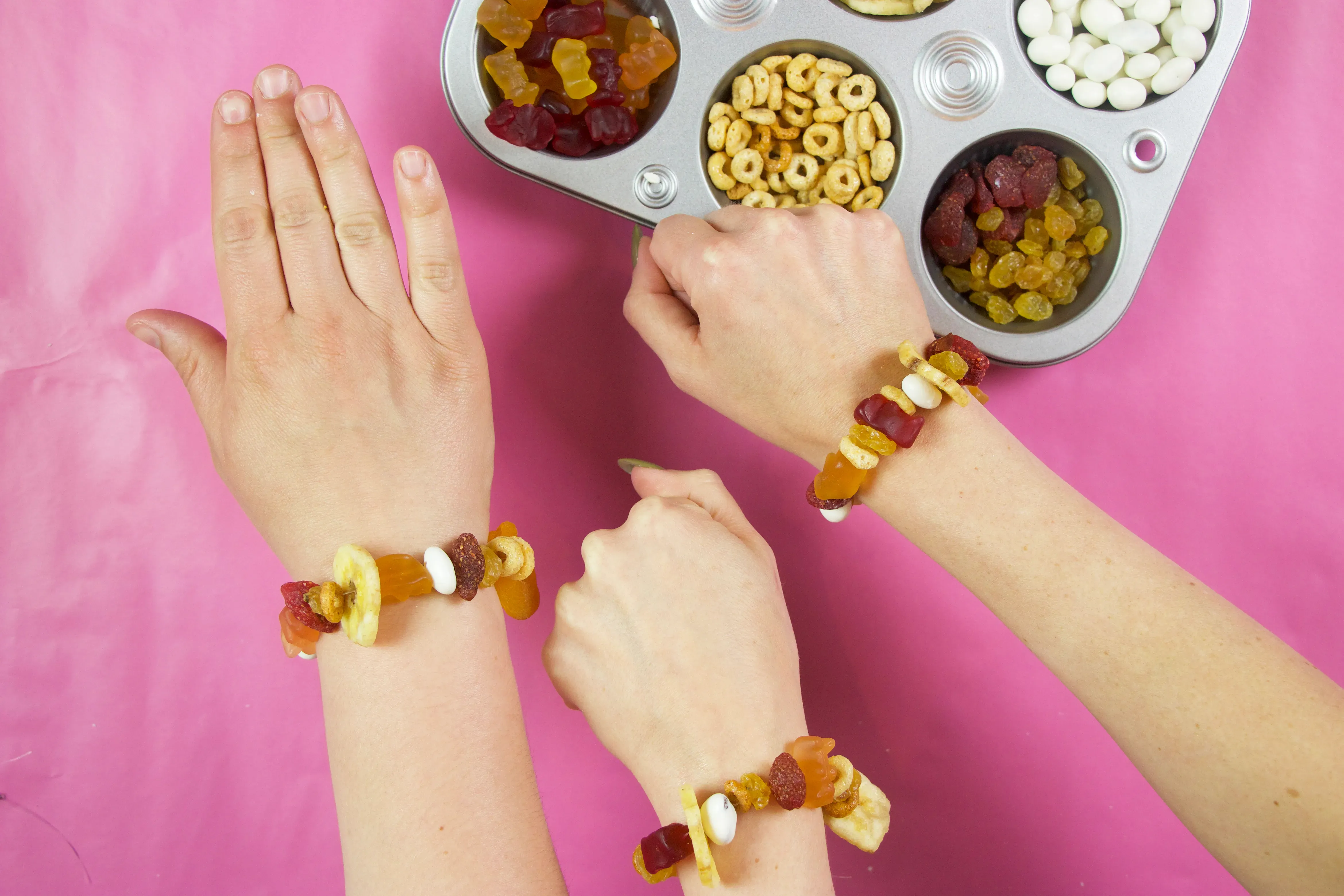 Healthy Snack Bracelet Craft