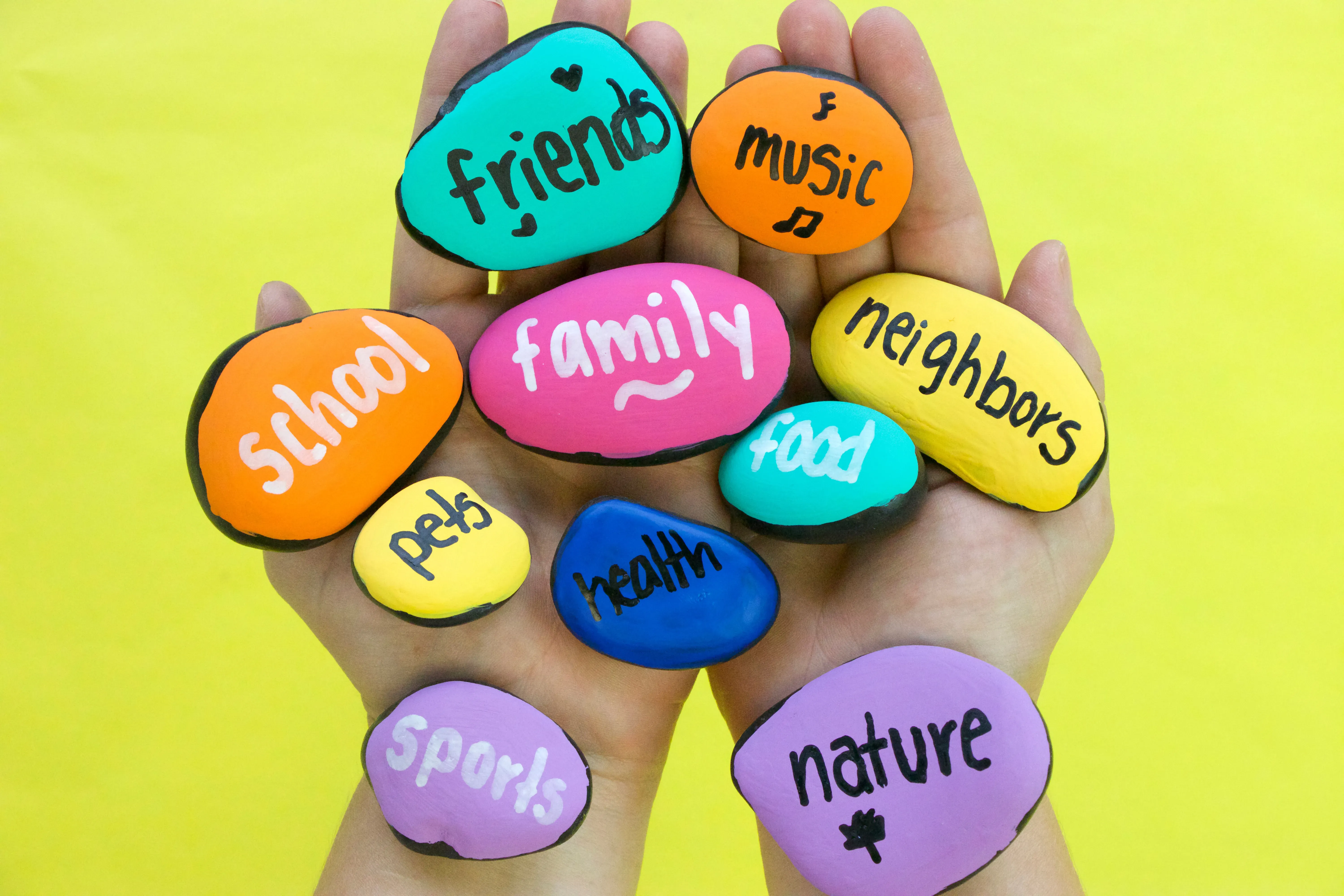 Easy, Fun & Unique Remembering Rocks Craft For Kids
