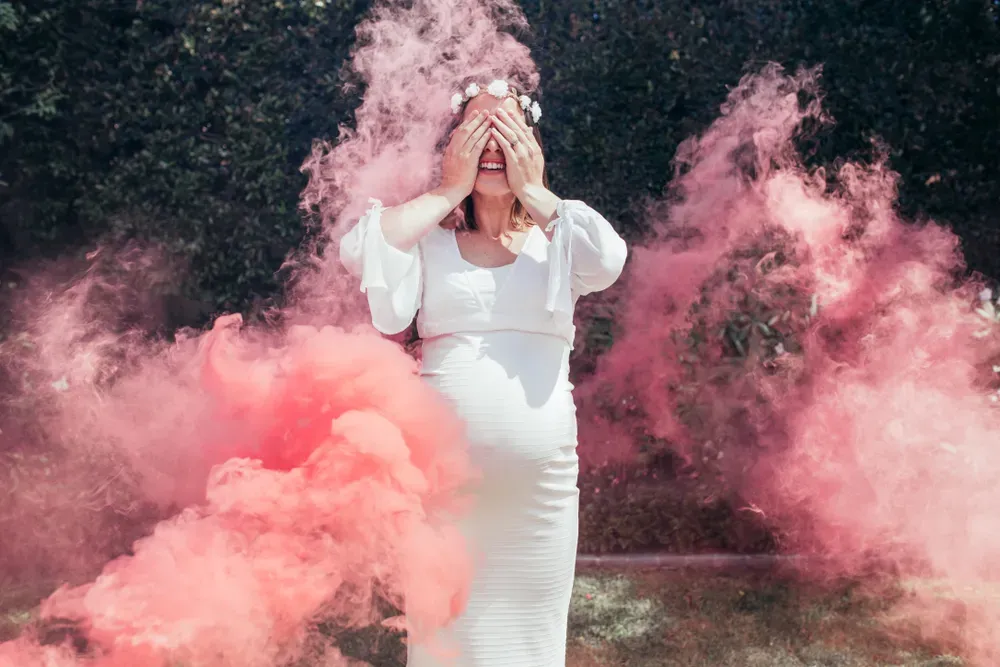 Baby Gender Reveal - The Glamorous Gal