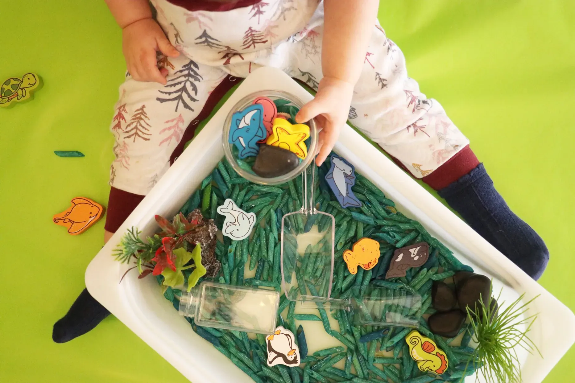 Under The Sea DIY Sensory Bin